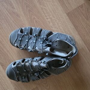 Gray Outdoor Sandals